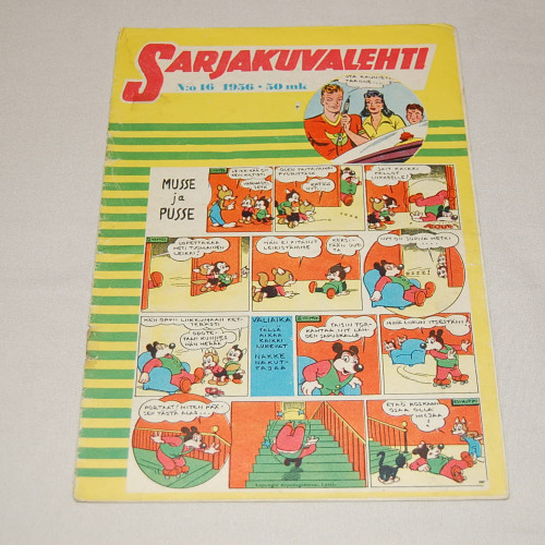 Sarjakuvalehti 16 - 1956